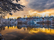 serenity after snow storm
