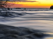 Waves in the morning 
