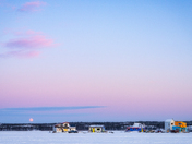 Frozen Yellowknife