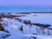 Frozen Yellowknife