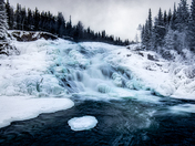 Frozen falls