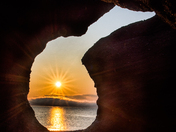 sunrise in fundy bay new brunswick