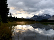 Morning at Red Deer Lakes 