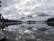 Fall Snow in the Mountians 