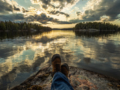 Enjoying Summer at the Lake