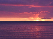 Sunrise on the Bay of Fundy
