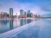 Long Exposure Winter City