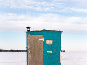 Ice shacks of Canada