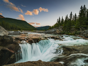 Elbow Falls Evening