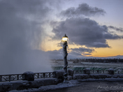 Ice Has arrived at Niagara falls