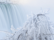 Ice Has arrived at Niagara falls
