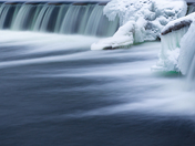 Winter Water at Wilke's Dam