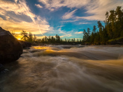 Waterfall Sunrise