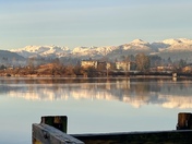 Comox Glacier and estuary 