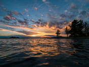 Fiery Sunset