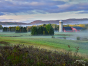Autumn farm 