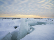 Broken ice 