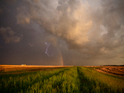 Rainbow and Lightning
