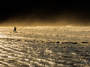 A Little Evening Surfing