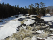 Streams are loosing their ice 