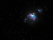 Light from the past. Orion Nebula