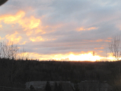 Setting sun 