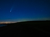 Comet Neowise and Aurora 