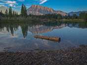Sunrise Over Cascade Pond 