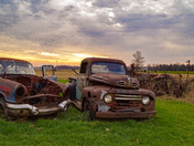 Abandoned at sunset