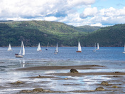 Sailing in Saguenay