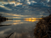 Sunset at Petrie Island