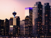 Calgary city skyline 