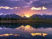 Sunrise Reflections At Quarry Lake