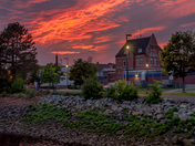 Red sunset