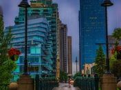 Rainy Walks In Downtown Calgary