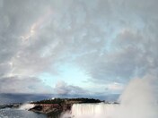 Sky Panorama over Niagara Falls 