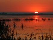 Sunrise at Frank Lake