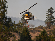 Yellow Fire Attack helicopter 