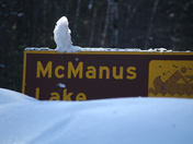 Mc Manus lake  Winter Fall 