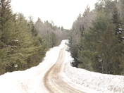 Mc Manus lake  Winter Fall 