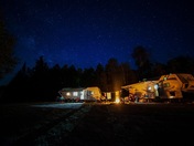 Camping under the stars 