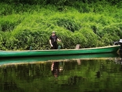 Man and Canoe