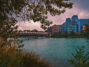 Summer Sunrise Over The Peace Bridge