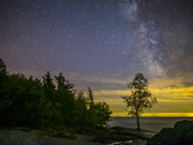Milky Way Over Point Petre National Wildlife Area