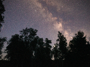 Milky Way at Esker Lakes Provincial Park