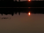 Sunset at Rain Lake, Algonquin