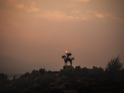 Smoky Okanagan Sunset