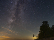 Milky Way Over Lake Erie