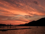 Sunset at Lake Cowichan