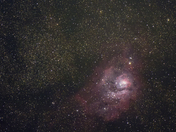 Lagoon Nebula and Triffid Nebula